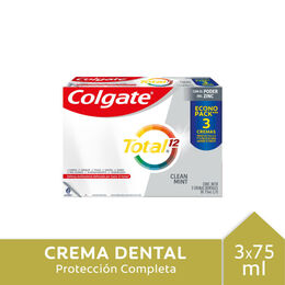 Pasta Dental Total 12 75ml 3 Unidades - Colgate