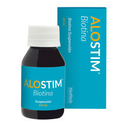 Product image of Alostim Biotina para el Crecimiento del Cabello