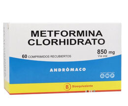 Metformina Clorhidrato (B) 850mg 60 Comprimidos Recubiertos