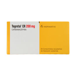 Product image of Tegretal CR (R) Carbamazepina 200mg 20 Comprimidos