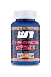 Chronos Cafeína 250mg 120 Cápsulas - Winkler nutrition