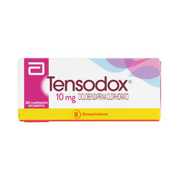 Tensodox (B) Ciclobenzaprina 10mg 20 Comprimidos Recubiertos