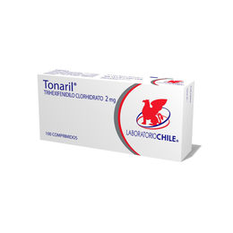 Tonaril Trihexifenidilo 2mg 100 Comprimidos