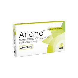 Ariana 2.5mg/1.5mg 28 Comprimidos Recubiertos