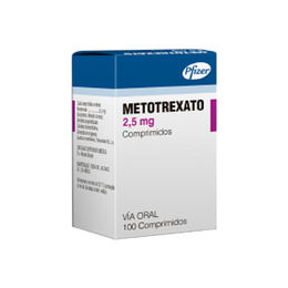 Metotrexato (R) 2.5mg 100 Comprimidos