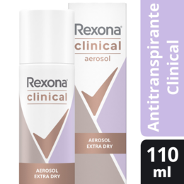 Rexona Clinical Desodorante en aerosol dry 110ml