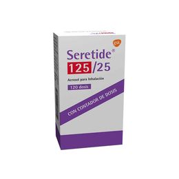 Seretide LF 125/25 Fluticasona / Salmeterol Inhalacion 120 Dosis - Seretide 125/25