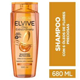 SHAMPOO OLEO EXTRAORDINARIO NUTRICION UNIVERSAL 680ML ELVIVE