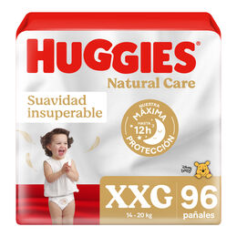 Product image of Pañales Huggies Natural Care XXG 96 Unidades