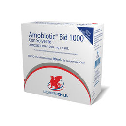 Amobiotic Bid 1000 Amoxicilina 1000mg/5ml 90ml