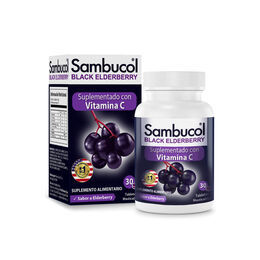 Product image of Sambucol Black Elderberry 30 Comprimidos Masticables