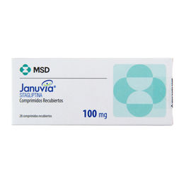 Januvia Sitagliptina 100mg 28 Comprimidos Recubiertos