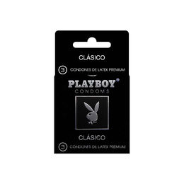 Preservativo Clásico 3 Unidades - Playboy