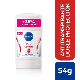 Nivea Barra Black&White Dry Comfort Femenino 54g