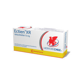 Ectien XR (B) Venlafaxina 75mg 30 Cápsulas Prolongadas