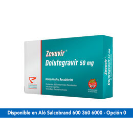 Zevuvir (B) Dolutegravir 50mg 30 Comprimidos Recubiertos