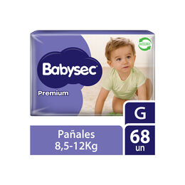 Babysec Premium G 68 Unidades