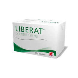 Liberat Orlistat 120mg 90 Cápsulas