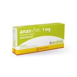 Anasvitae (B) Anastrozol 1mg 30 Comprimidos Recubiertos