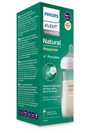 Mamadera Natural Response 240ml Vidrio Avent SCY933/01