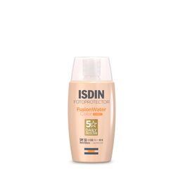 Fusion Water Color SPF 50 Protector Solar Con Color Light 50ml - Isdin