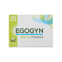 Product image of Egogyn Vitamina E 400UI 30 Cápsulas Blandas