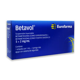 Betavol 5 Betametasona Inyectable 1 Ampolla