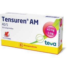 Tensuren (B) AM Telmisartán / Amlodipino 40mg/5mg 30 Comprimidos