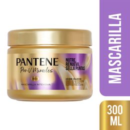 Product image of Mascarilla Pantene Pro-V Miracles Nutre, Renueva, Sella Puntas, 300 ml