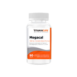 Product image of VitaminLife Mega Calcio 1000 + Vit. D, K 90 Comprimidos