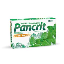 Pancrit Menta Fresca 10 Comprimidos