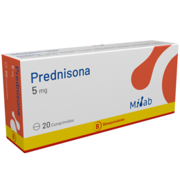 Prednisona (B) 5mg 20 Comprimidos