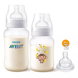 Set Mamaderas Anticólicos Monito Philips Avent