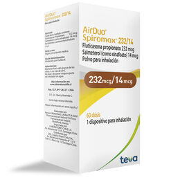 Airduo Spiromax 232/14 Polvo Inhalación 60 Dosis