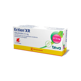 Product image of Ectien XR (B) Venlafaxina 37.5mg 30 Cápsulas Prolongadas