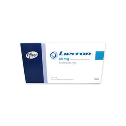 Lipitor (R) Atorvastatina 40mg 30 Comprimidos Recubiertos