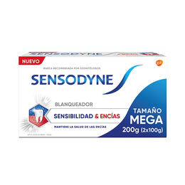 Blanqueador Sensibilidad y Encías Sensodyne 2x100g