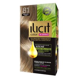 Product image of Tintura Ilicit Sin Amoníaco 8/1 Rubio Claro Ceniza