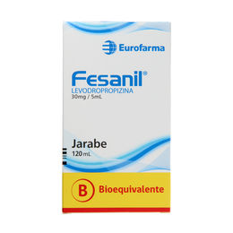 Product image of Fesanil Levodropropizina 30mg/5ml Jarabe 120ml