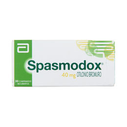 Product image of Spasmodox Otilonio Bromuro 40mg 30 Comprimidos Recubiertos