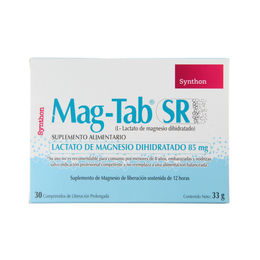 Mag-Tab Sr 85 Mg. 30 Comprimidos