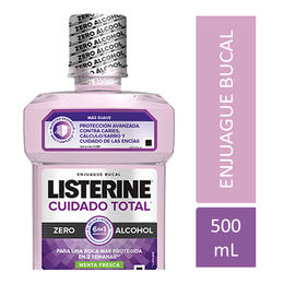 Enguaje Bucal Total Care Zero De 500Ml - Listerine