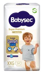 Babysec Super Premium XXG 54 Unidades