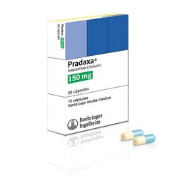 Pradaxa Dabigatran 150mg 30 Cápsulas