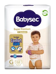 Babysec Super Premium G 68 Unidades