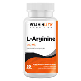 Product image of VitaminLife L-Arginina 500mg 60 Tabletas