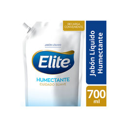 Jabón Líquido Elite Humectante Cuidado Suave Bolsa 700ml