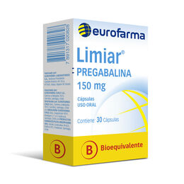 Limiar (B) Pregabalina 150mg 30 Cápsulas