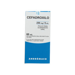 Cefadroxilo 250mg/5ml Polvo Solución Oral 60ml