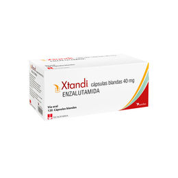 Xtandi (R) Enzalutamida 40mg 120 Cápsulas Blandas